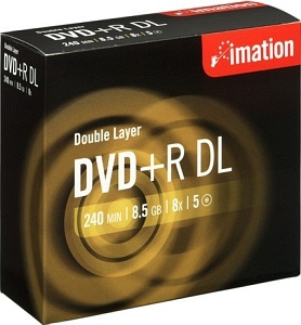 Imation Dvd R Dl 8x Showbox  5 