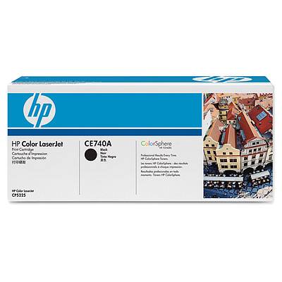 Hp Consumible Cartucho De Impresion Negro Hp Color Laserjet Ce740a