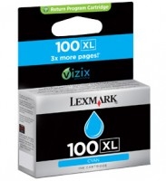 Lexmark 100xl Cyan High Yield Return Program Ink Cartridge