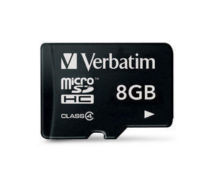 Verbatim Micro Sdhc 8gb - Class 4