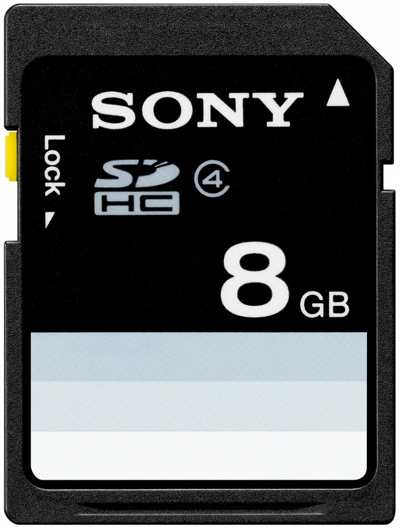Sony Sf8n4 8gb Sdhc