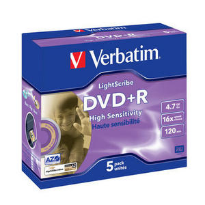 Verbatim Dvd R Lightscribe V12 43575