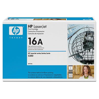 Hp Consumible 16a Black Laserjet Toner Cartridge