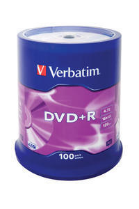 Verbatim Dvd R Matt Silver 43551