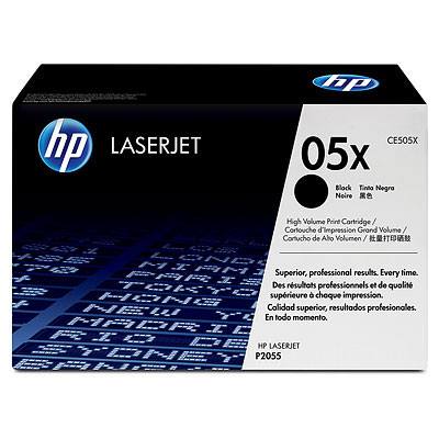 HP CONSUMIBLE Cartuchos de impresion negros de paquete doble HP LaserJet CE505X