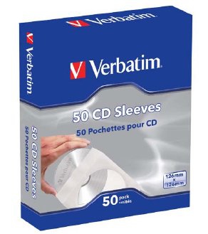 Verbatim Cd Sleeves  Paper  50pk