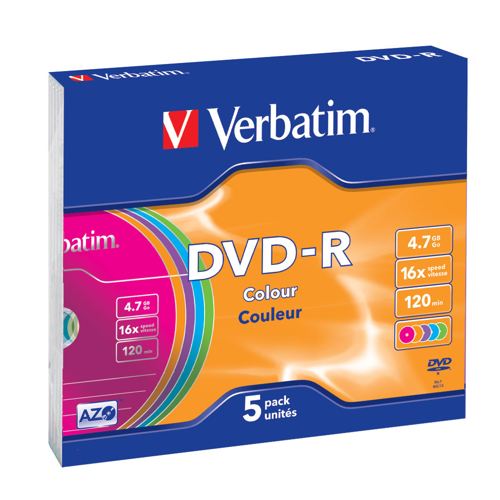 Verbatim Dvd-r Colour