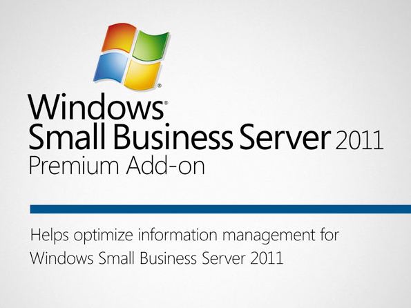 Windows Small Business Server 2011 Premaddon 2xg-00405