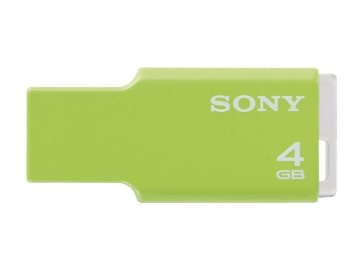 Sony Micro Vault Style Green 4 Gb