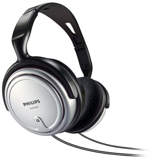 Philips Shp2500 Supra-aurales Plateados Auriculares Interior Con Cable Para Tv