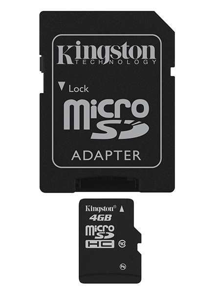 Kingston 4gb Microsdhc Card Sdc10 4gb