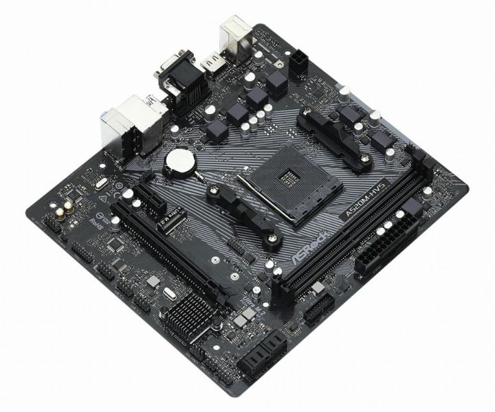 Placa AM4 Asrock A520M HVS M ATX