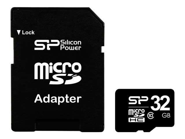 Silicon Power Sp032gbsth010v10sp 32 Gb Microsdhc Clase 10 Uhs I
