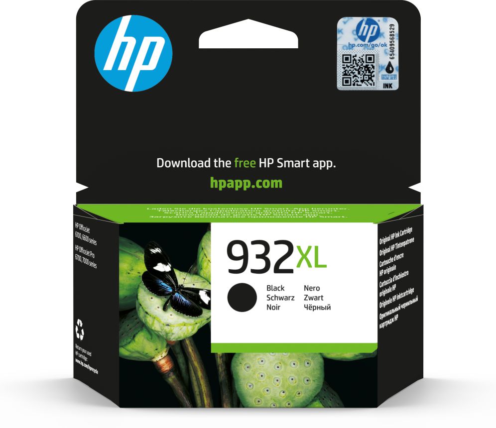 Cartucho De Tinta Negra Hp 932xl Officejet