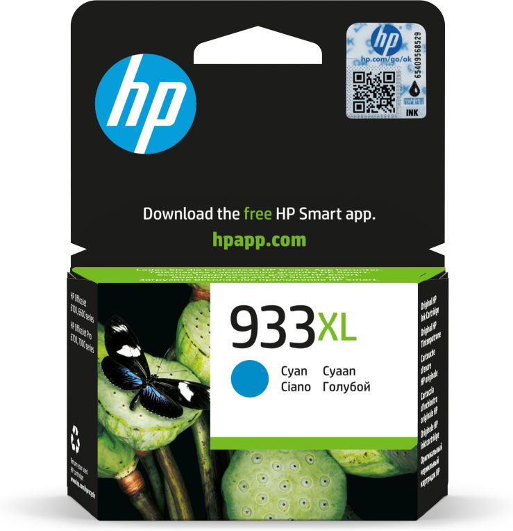 Cartucho de tinta cian HP 933XL Officejet