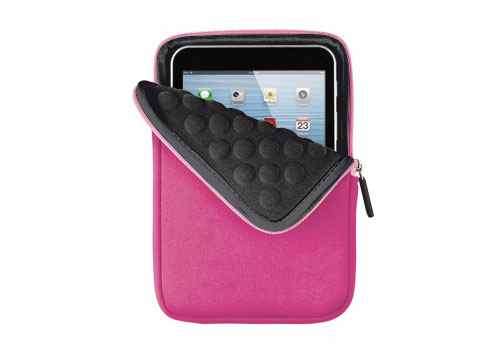 Trust Anti-shock Bubble Sleeve For 7 Tablets - Pink