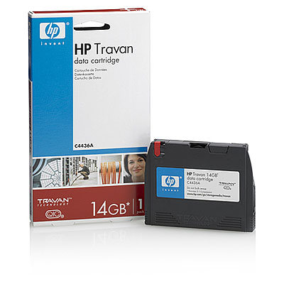 Cartucho de datos HP Travan de 14 GB