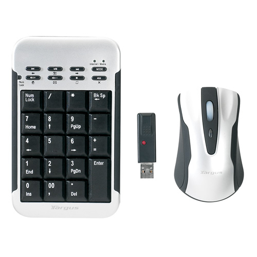 Targus Akm10eu Wireless Keypad And Mouse Combo