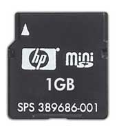 Memoria Minisd Para Hp Ipaq - 1 Gb