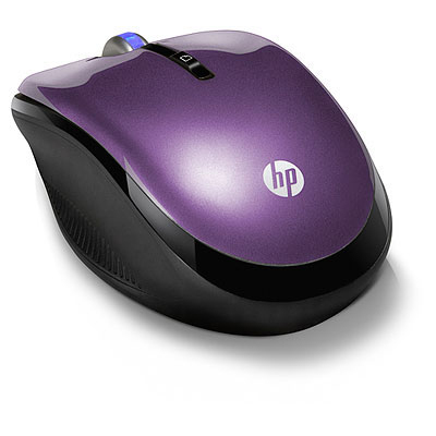 Hp 24ghz Wireless Optical  Sweet Purple  Mobile Mouse