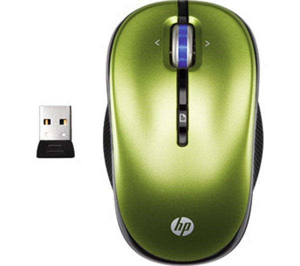 Hp 24ghz Wireless Optical  Leaf Green  Mobile Mouse