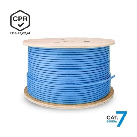 Bobina De Cable Rj45 Sftp Awg23 Lszh Cpr Dca Aisens A146 0666 Cat7