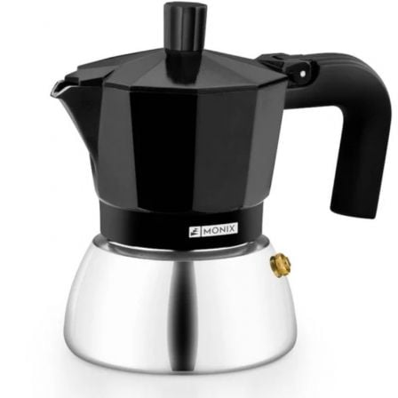 Cafetera Italiana Monix Induction Inox M863003