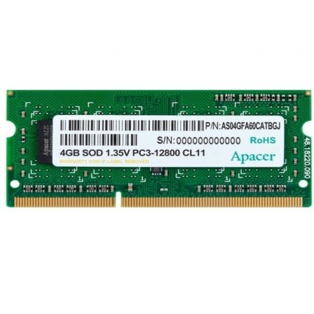 Memoria RAM Apacer 4GB DV 04G2K KAM