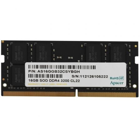 Memoria Ram Apacer Es16g21gsh 16gb