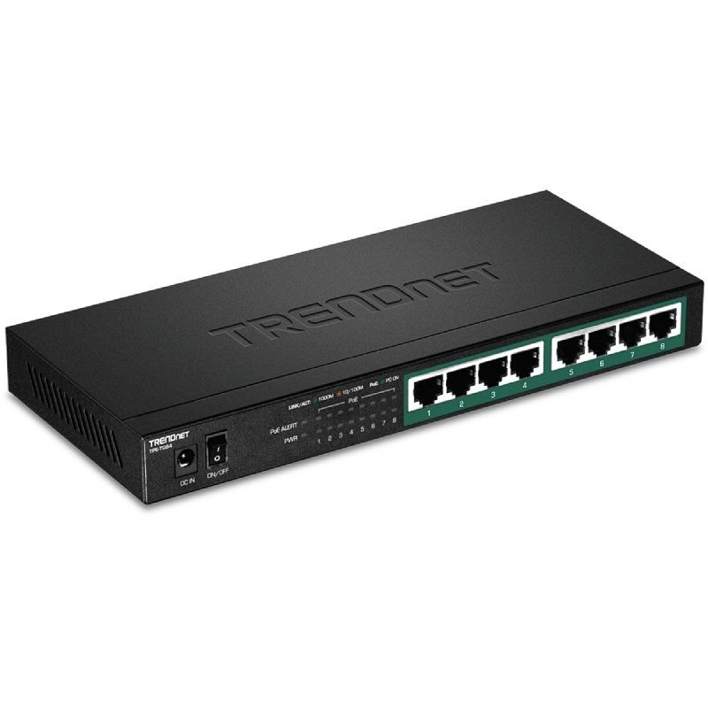 Switch Trendnet Tpe Tg84 8 Puertos