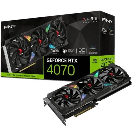 PNY GeForce RTX 4070 XLR8 Gaming VERTO Ocked Triple Fan