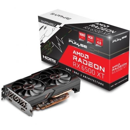 Sapphire PULSE Radeon RX 6500 XT Gaming OC 4GB GDDR6