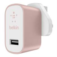Belkin Mixit Metallic Home Charger Interior Rosa Color Blanco