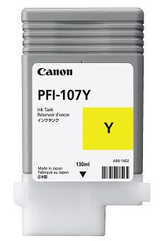 Canon Pfi 107y Amarillo Cartucho De Tinta