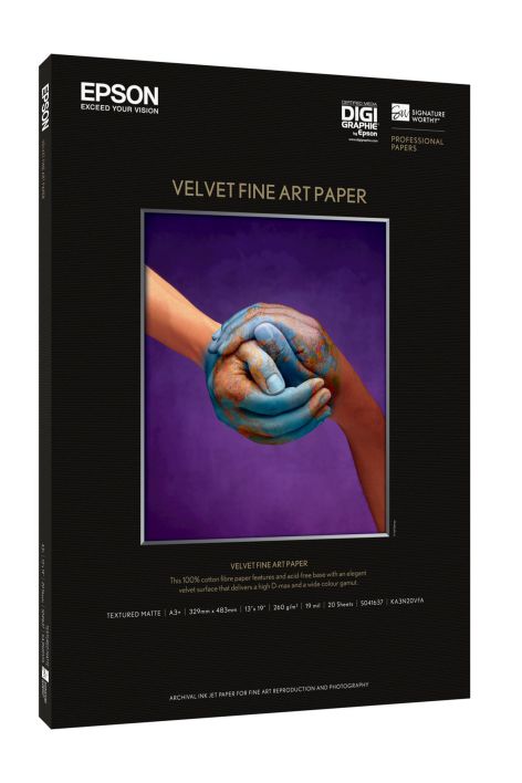 Epson Velvet Fine Art Paper A3 260 G