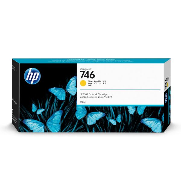 Hp 746 Cartucho De Tinta Original Amarillo