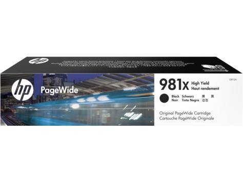 HP 981-X High Yield Black Original PageWide Cartridge Cartucho 11000paginas Negro