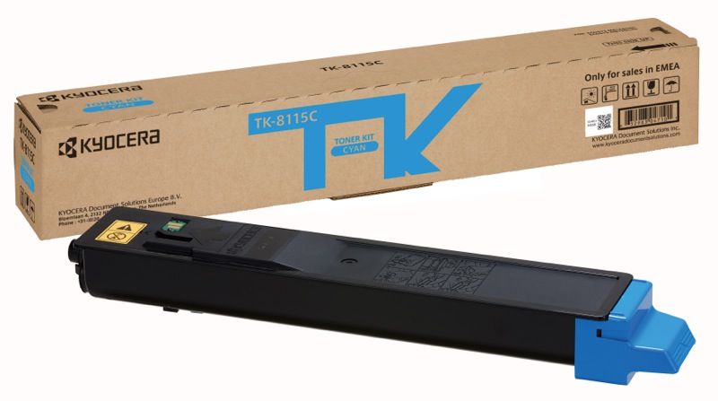 Kyocera Tk 8115c Toner De Laser 6000paginas Cian