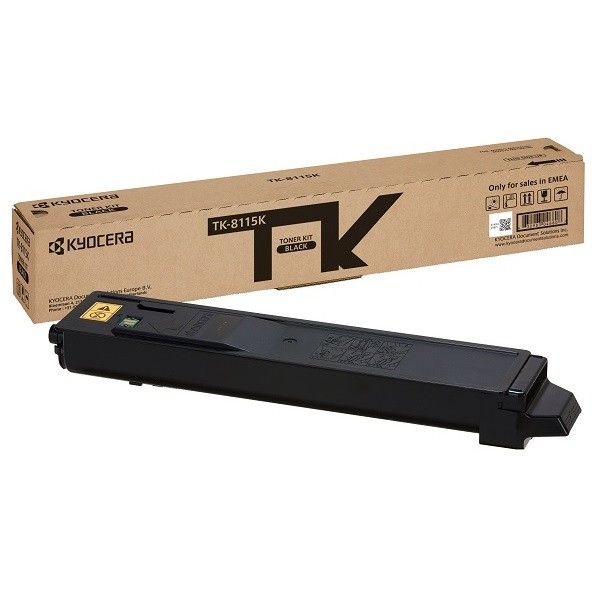 KYOCERA TK 8115K Toner de laser 12000paginas Negro