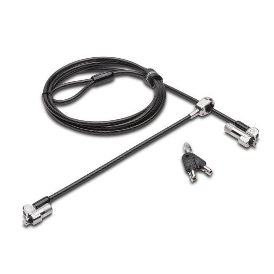 Kensington NanoSaver Negro Acero inoxidable cable antirrobo