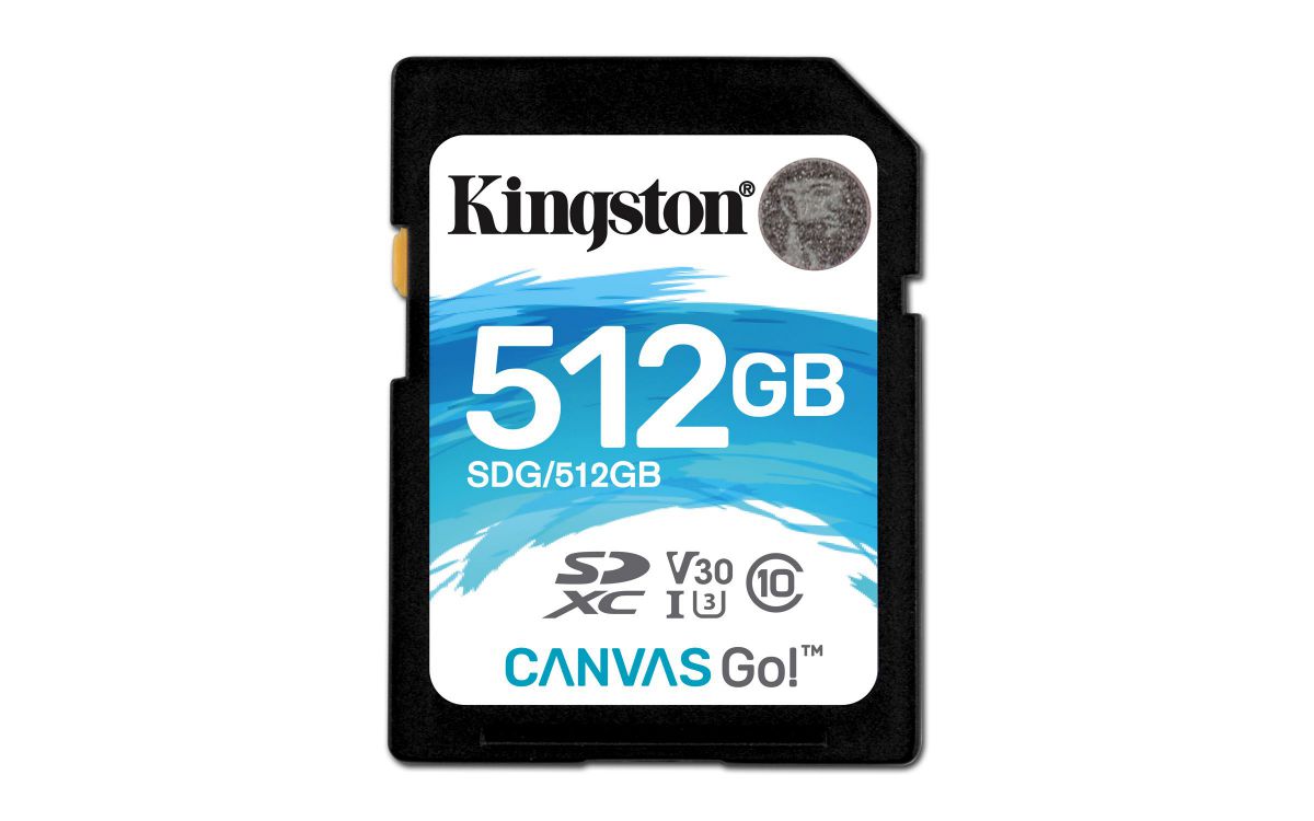 Kingston Technology Canvas Go 512gb Sdxc Uhs I Clase 10 Memoria Flash
