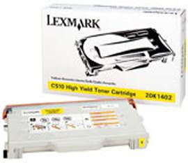 Lexmark C510 Yellow High Yield Toner Cartridge