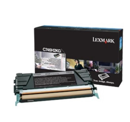 Lexmark C746h3kg Cartucho 12000paginas Negro Toner Y Cartucho Laser