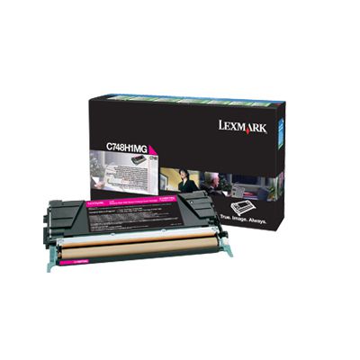 Lexmark C748h1mg Toner Y Cartucho Laser