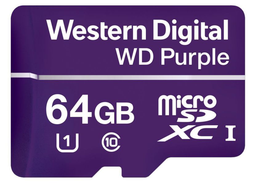 Western Digital Purple 64gb Microsdxc Clase 10